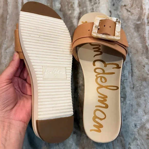 Women’s SAM EDELMAN Ariane slide sandals- Size 7.5 - Picture 7 of 8